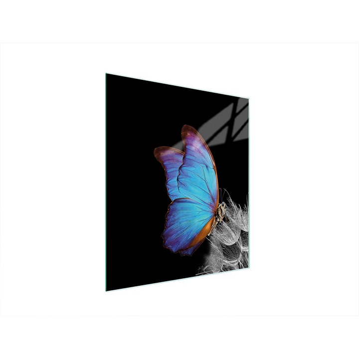 Konyhai vágódeszka, TMK ArtDeko, üveg, 45x52 cm, modern design, karcolás elleni védelem