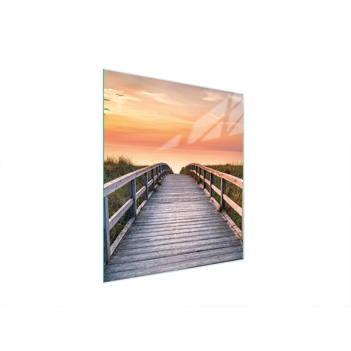 Konyhai hátfal, TMK ArtDeko, üveg, 45x52cm, főzőlapvédő, modern dizájn