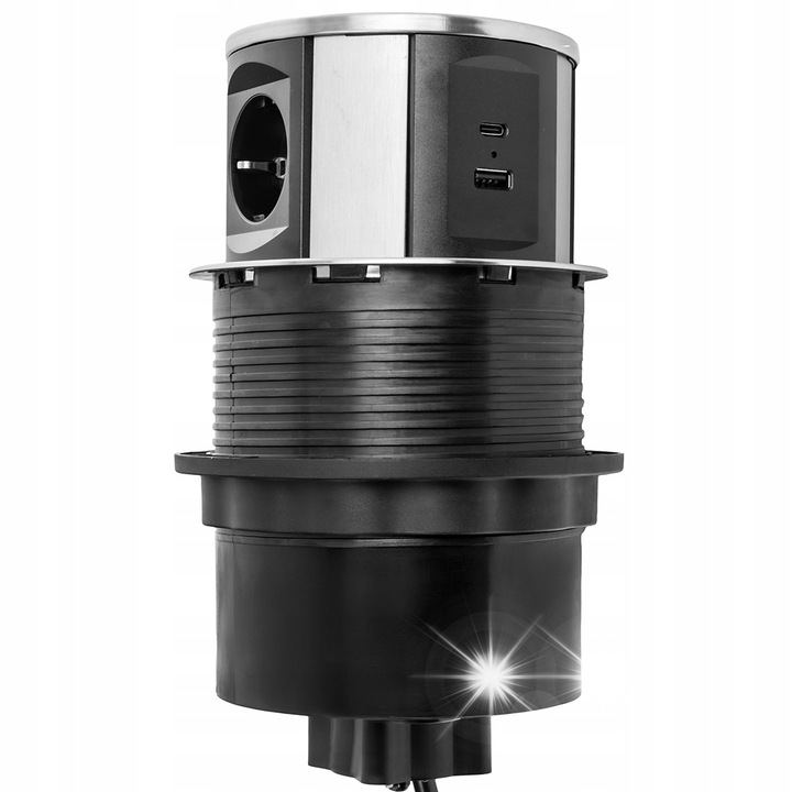 Prize Blatowe Spacetronik POTROJNE USB, montare incastrata