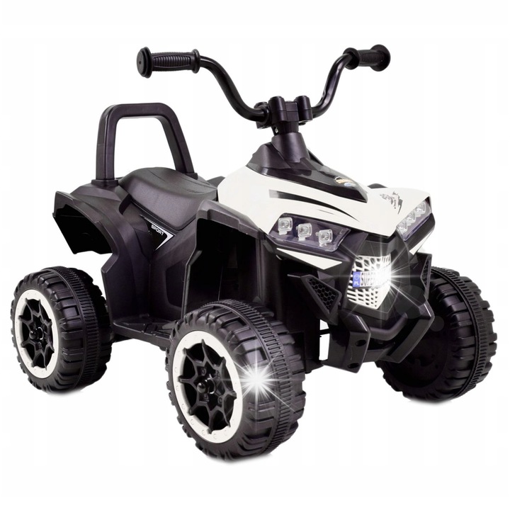 Електрически ATV Quad Super-Toys, 2 мотора 45W, LED светлини, 68x46x54см, пластмасови колела