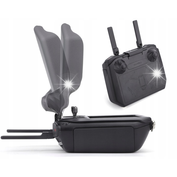 Protectie 2 in 1 pentru Ecran DJI RC PRO, Sunnylife, ABS, 93g