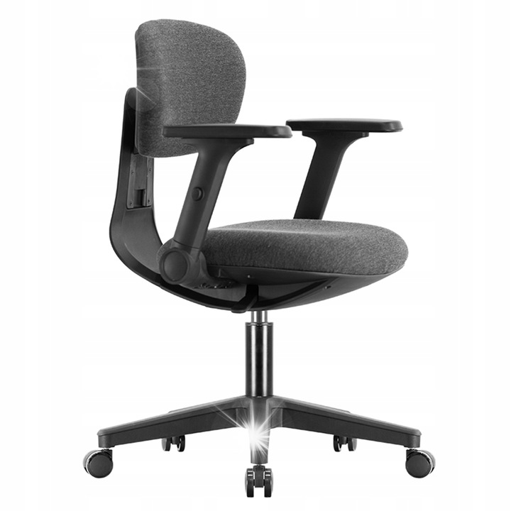 Офис стол Spacetronik, регулируем, с 4D подлакътници, черен