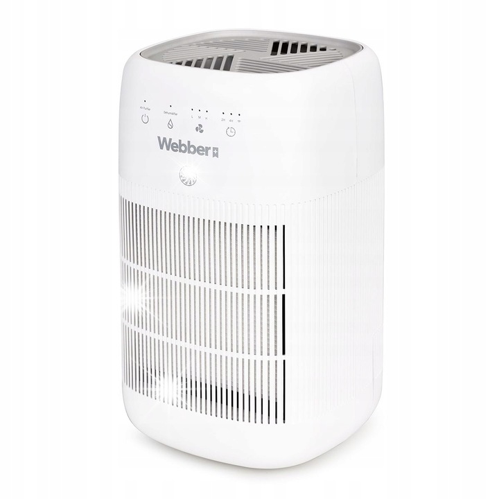 Webber Q10 páramentesítő, 45W, 20m2, fehér, 200x200x330mm