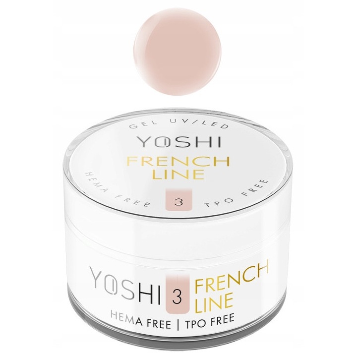 Yoshi Zel Budujacy French Line 3 HEMA FREE TPO FREE 50ml