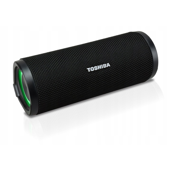 Boxa portabila Toshiba WSP102, 10W, IPX-6, Bluetooth 5.0, neagra
