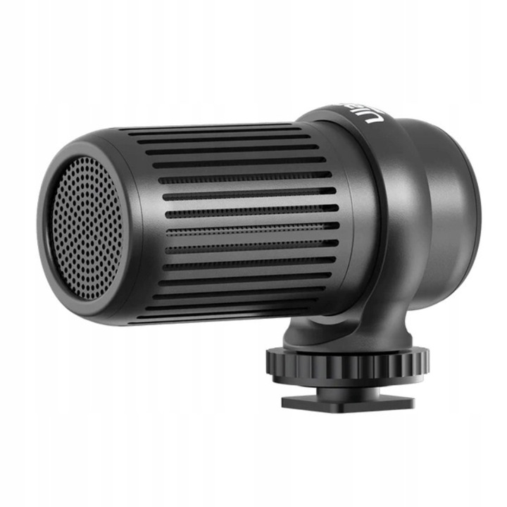 Ulanzi Nova Mic 01 mikrofon, irányított, alumínium, TRS és TRRS kábelekkel, szélvédelemmel, 3,5mm