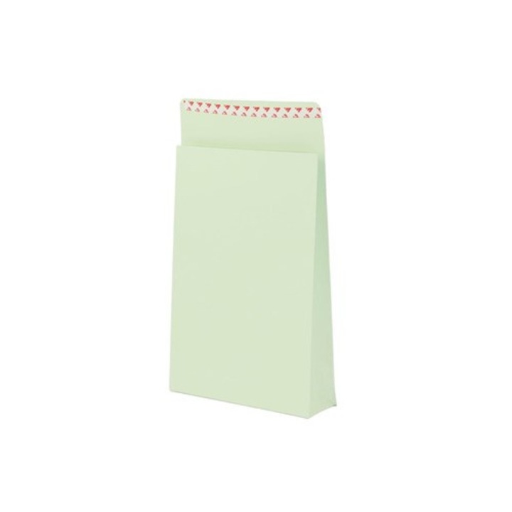 Set 10, Plic cartonat 3D NEOPAK, C4, 230x320x60 mm, Verde, 220 g/m², Autoadeziv