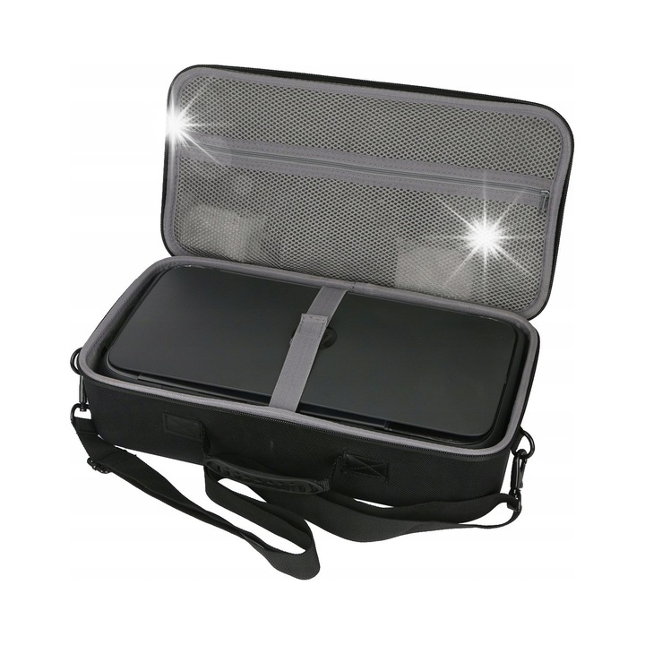 Geanta rigida de calatorie pentru imprimanta mobila HP Officejet 250, neagra, 1 bucata