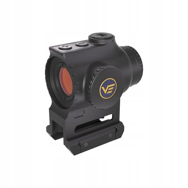 Vizor prisma Vector Optics Paragon 1x18 X-Mini, piros/zöld megvilágítás, fekete, 60,6mm