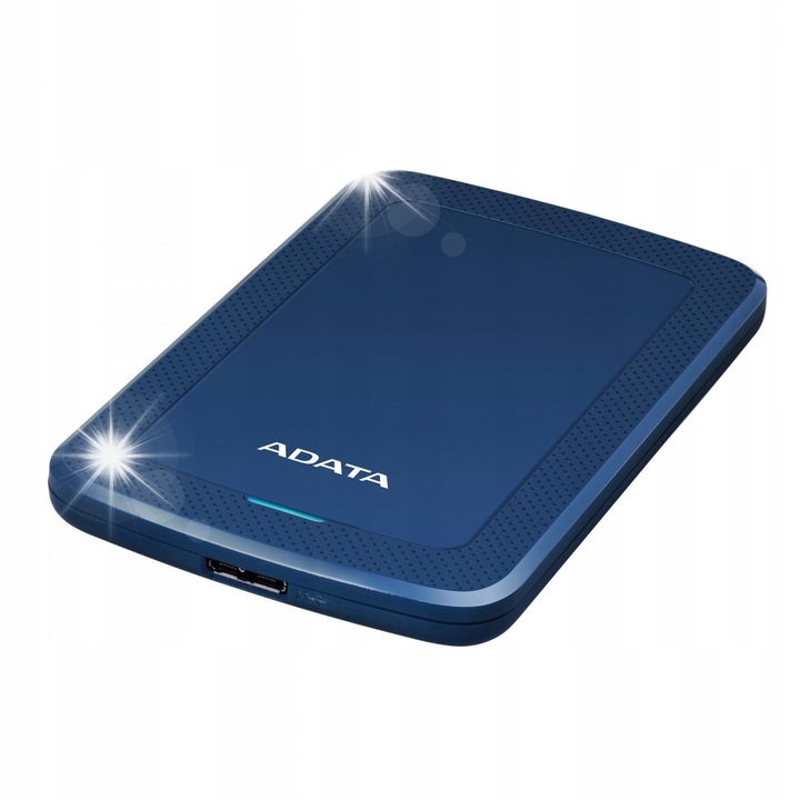 Külső HDD 1TB 2.5" USB3.1, Adata DashDrive HV300, kék, 10.3x80.5x125.7mm