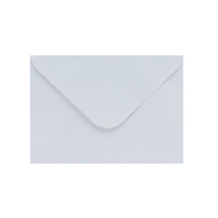 Set 50, Plicuri NEOPAK pentru invitatii, C5, 162x229 mm, Alb perlat, 120g/m², lipire gumata