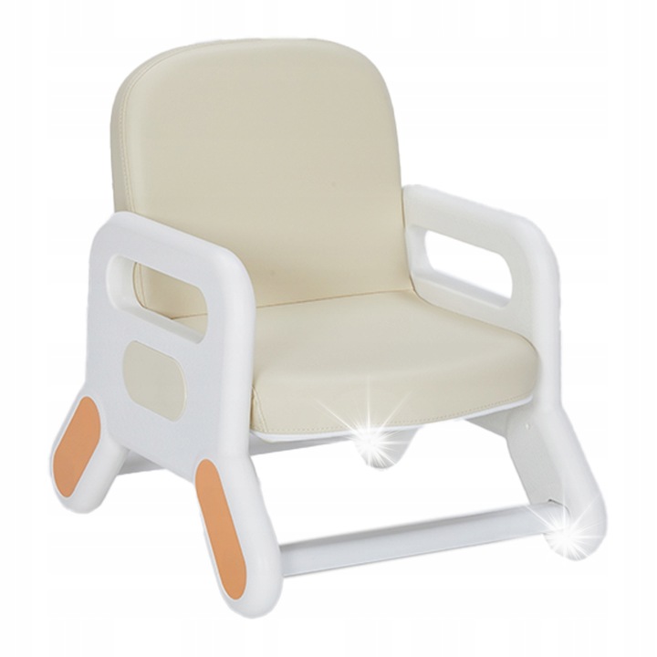 Scaun pentru copii Spacetronik, gri, 49cm, din piele PU