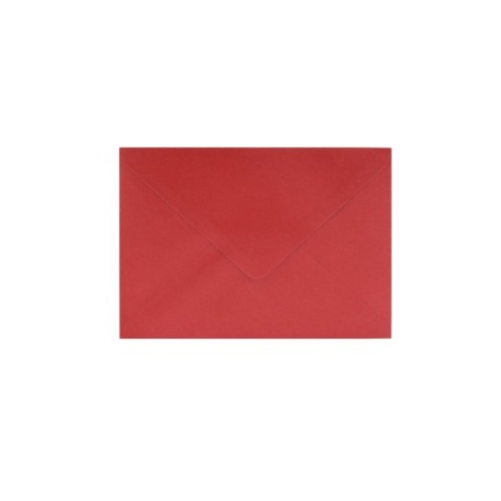 Set 50, Plicuri decorative NEOPAK pentru invitatii, format B6, 125x176mm, rosu perlat, gramaj 120 g/m², lipire gumata, din hartie offset