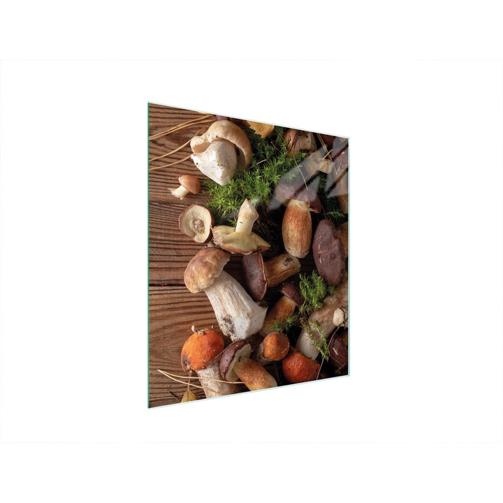 TMK ArtDeko üveg főzőlapvédő, 45x52 cm, modern design, többszínű