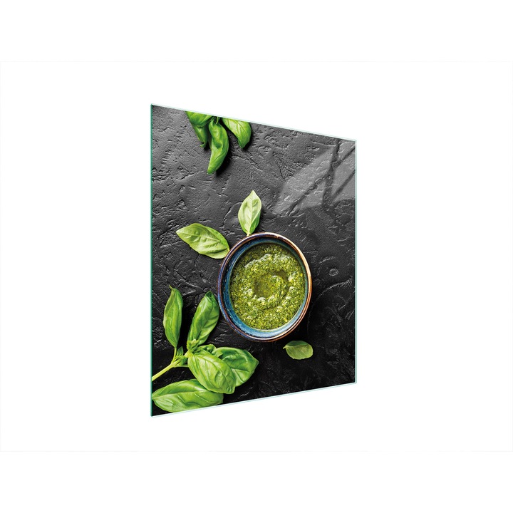 Konyhai hátfal, TMK ArtDeko, üveg, 45x52cm, főzőlapvédő, modern design