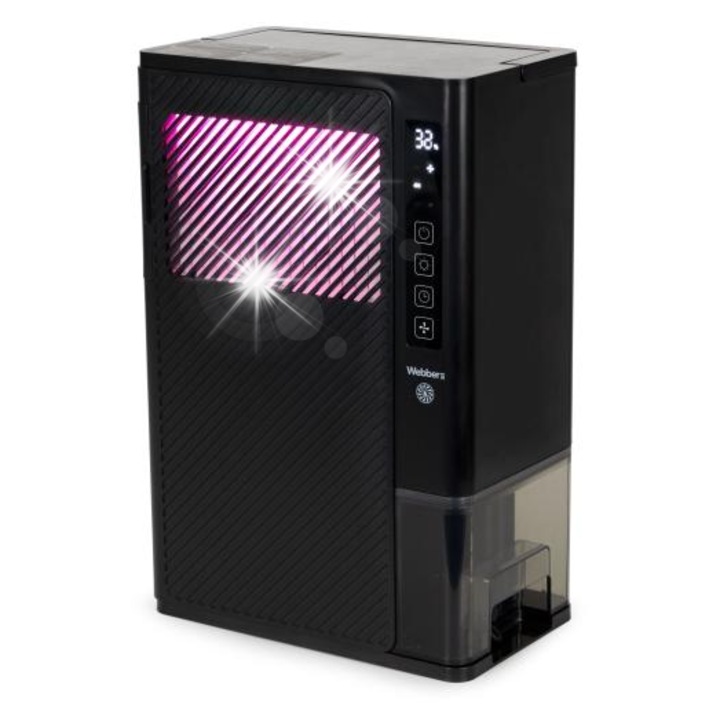 Webber DEX1 párátlanító, 340 W, 20 m2, fekete, 250x160x390mm