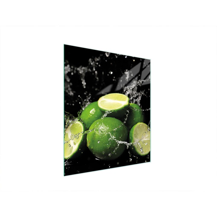 TMK ArtDeko Üveg főzőlap védő, 45x52 cm, modern design, többszínű