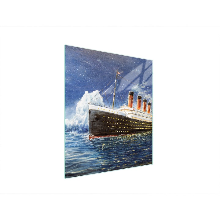 Konyhai hátfal, TMK ArtDeko, üveg, 45x52cm, főzőlap védő, modern design