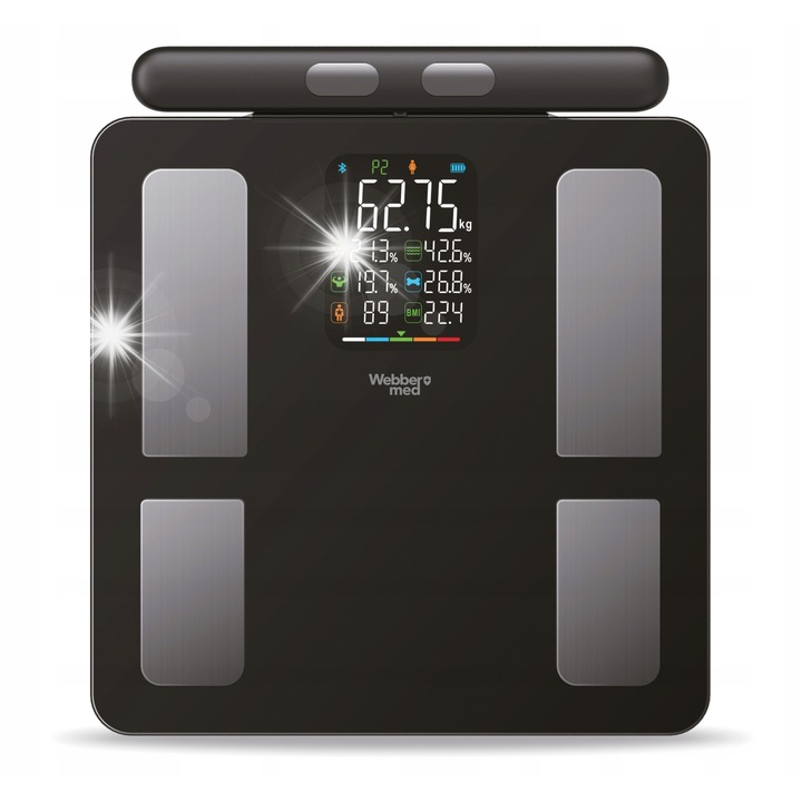 Робот за почистване, Webber, 5м обхват, 4 почистващи кърпи, 24,5x24,5x7,8см