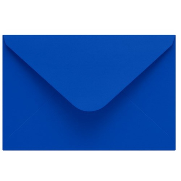 Set 10 Plicuri decorative NEOPAK pentru invitatii, C5, 162x229 mm, Albastru Chaber, 120 g/m², lipire gumata