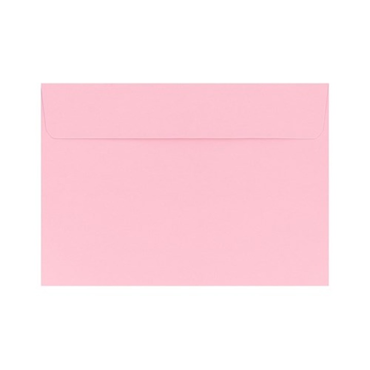 Set 10 buc, Plicuri NEOPAK pentru invitatii, B6, 125x175 mm, Roz Pudra, 120g, autoadezive