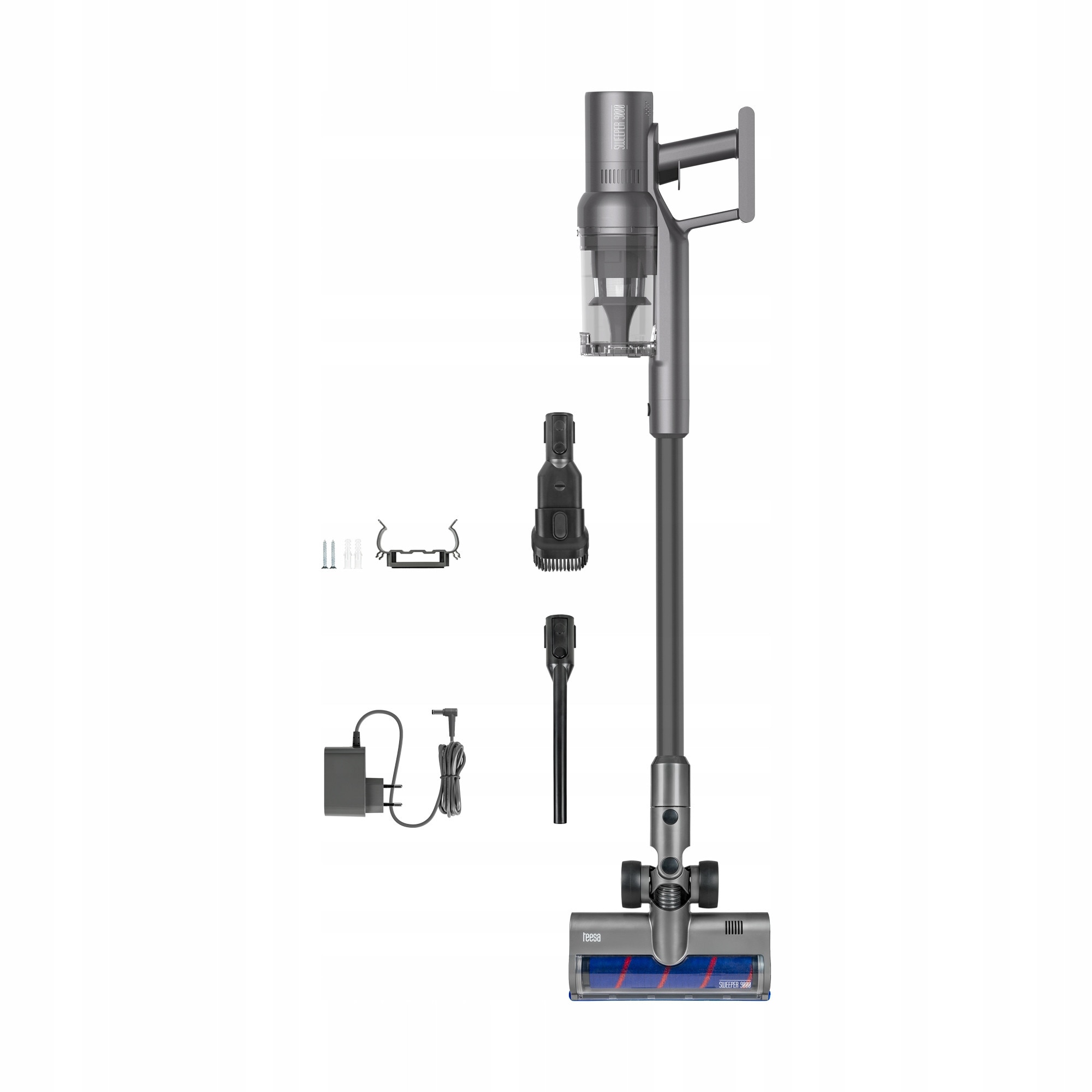 Aspirator vertical fără fir Teesa SWEEPER 9000 cu iluminare LCD
