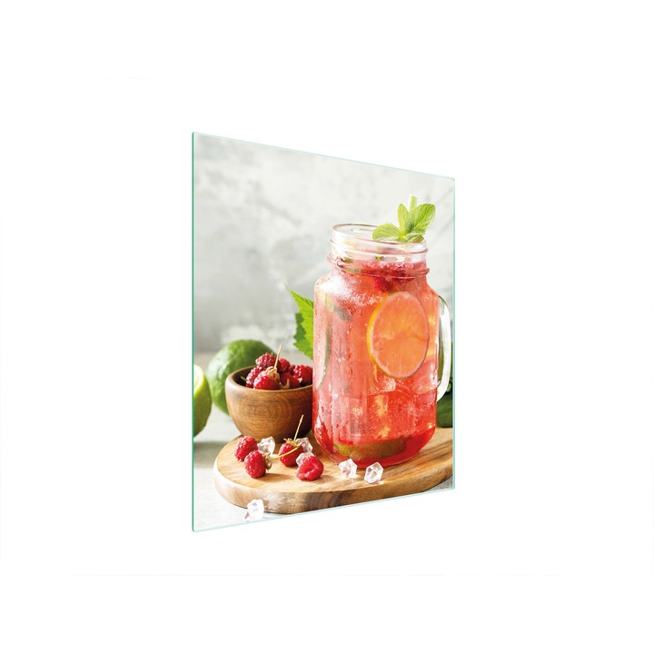 Konyhai hátfal, TMK ArtDeko, üveg, 45x52 cm, főzőlap védelem, modern design