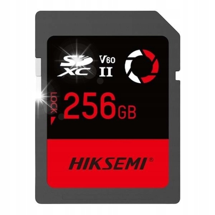 Карта памет SDXC 256GB 250/180 MB/s Цвят черен-червен Размери 32x24x2,1см