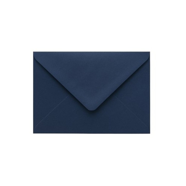 Set 50 Plicuri Decorative NEOPAK pentru invitatii, B6, 125x175 mm, Bleumarin Perlat, 120g, cu lipire gumata