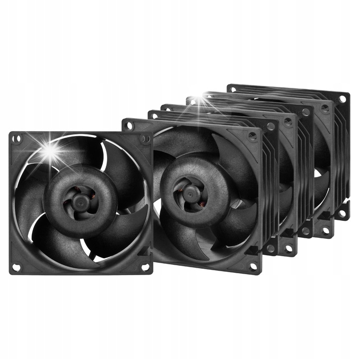 Ventilator PC ARCTIC S8038-10K, 10000rpm, 4 bucati, 80mm, 173,30 m/h, 51 mmH2O
