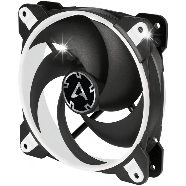 Ventilator PC Arctic BioniX P120 PWM, 120mm, Culoare Czarno-bialy, 200-2100 RPM, 120x120x27mm
