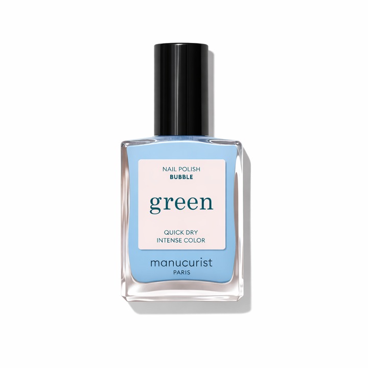 Lac de unghii Manucurist, albastru marin, cu ingrediente naturale, 10ml
