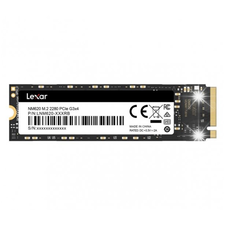 SSD диск 512GB Lexar NM620 M.2 2280 3300x2400MB/s