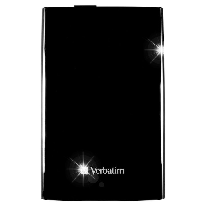 Verbatim Store'n'Go 2TB külső merevlemez, USB 3.0, 5400rpm, fekete