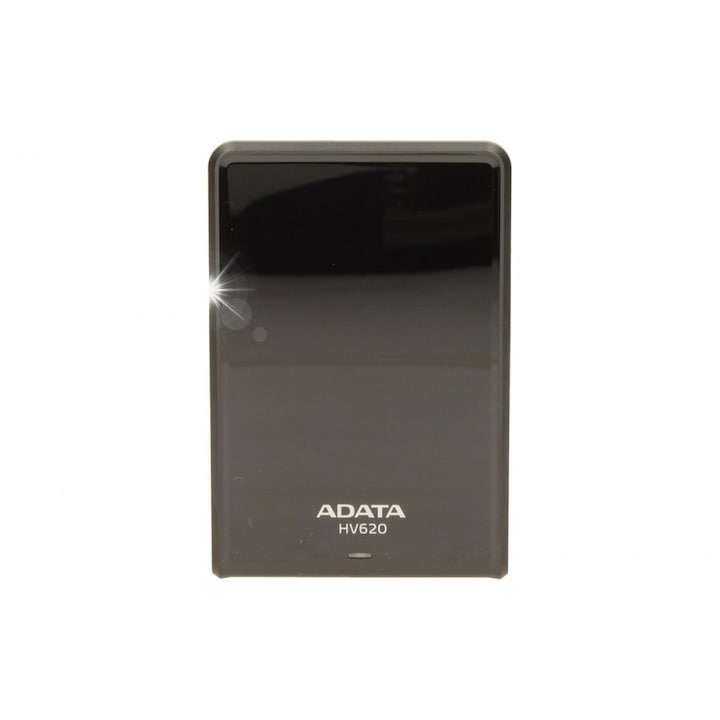 Külső merevlemez 2,5" 1TB Adata DashDrive HV620, USB 3.0, fekete, méretek 115x78x15mm
