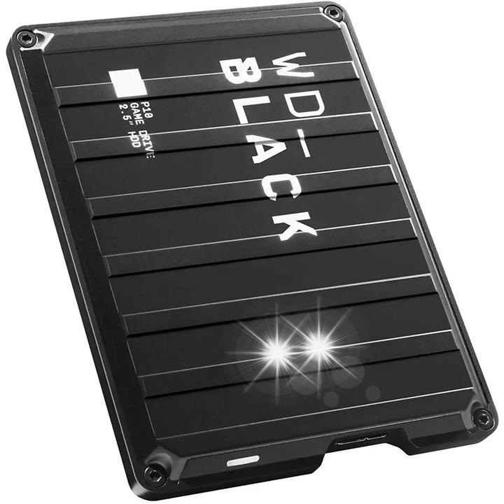 Външен твърд диск HDD 4TB, WD_BLACK P10, преносим, издръжлив