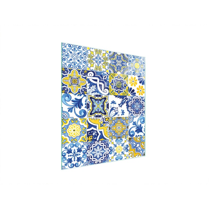 Konyhai hátfal, TMK ArtDeko, üveg, 45x52cm, mozaik design