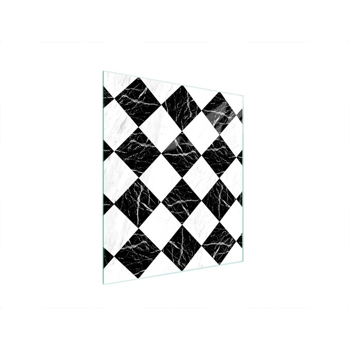 Konyhai hátfal, TMK ArtDeko, üveg, 45x52cm, mozaik design, multifunkcionális