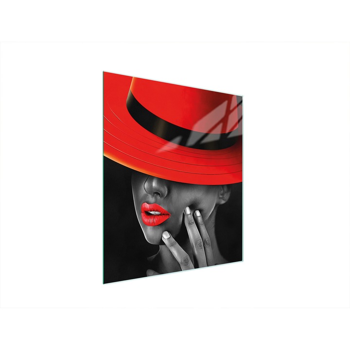 Konyhai hátfal, TMK ArtDeko, üveg, 45x52cm, főzőlapvédő, modern design