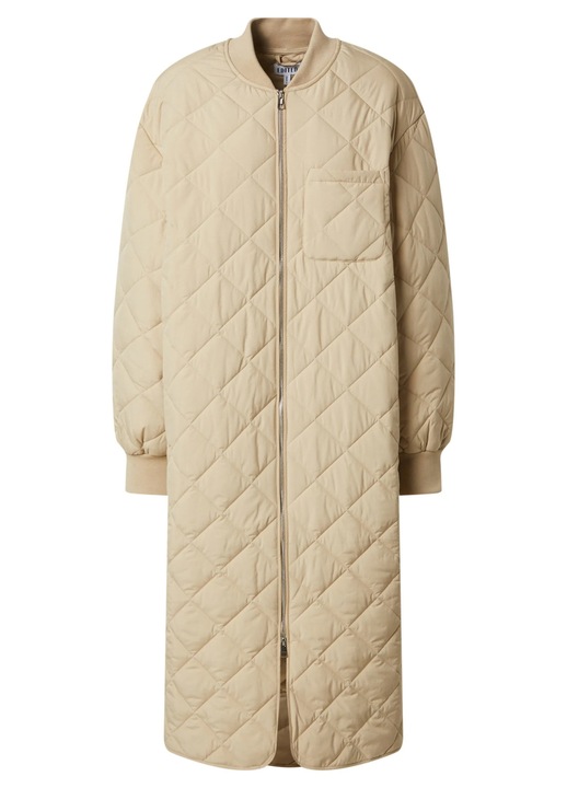 Palton matlasat femei, Edited, Bej, 36 EU