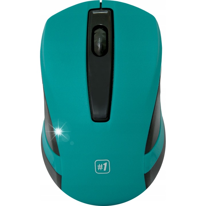 Безжична мишка Defender MM-605, 1200 dpi, тюркоаз, 2 бутона