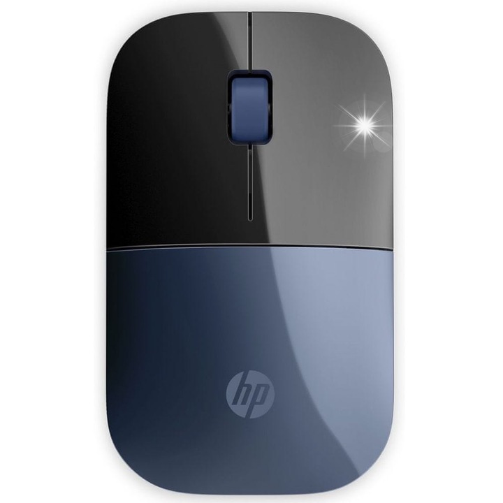 Безжична мишка HP Z3700, гранат, 3 бутона, 10.1x6x2.53см