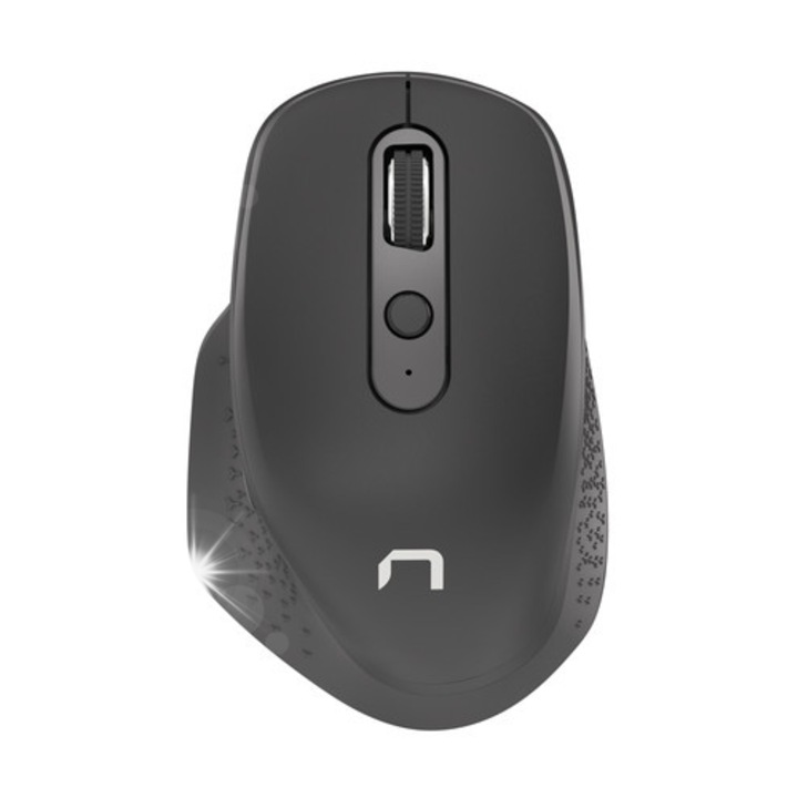 Мишка Natec Falcon 3200 DPI, Bluetooth 5.0, черна, 119x47x77mm