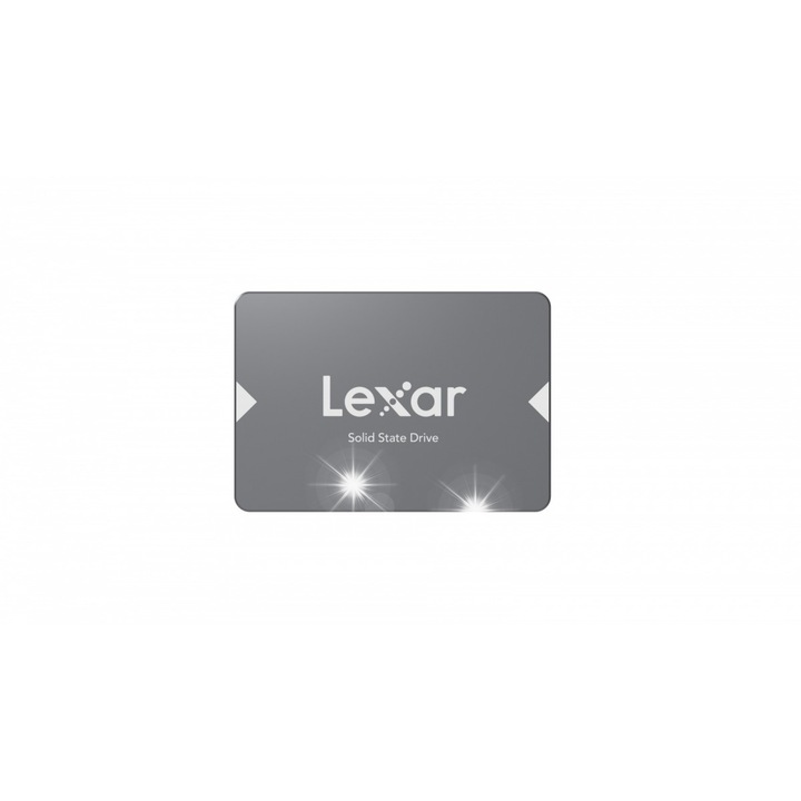 Dysk SSD Lexar NS100 512GB SATA III 520MB/s, 2,5", gri, 100,2x69,85x7mm