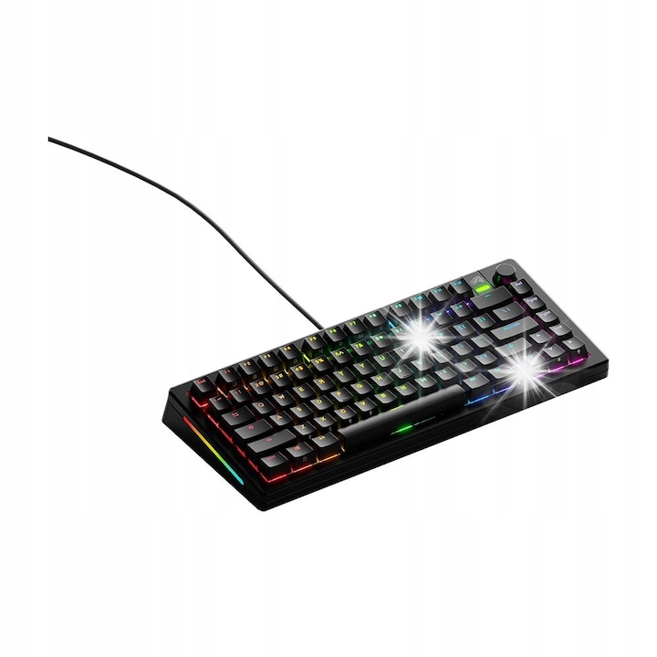 Механична клавиатура Glorious GMMK 3 Prebuilt, 75%, RGB, черна