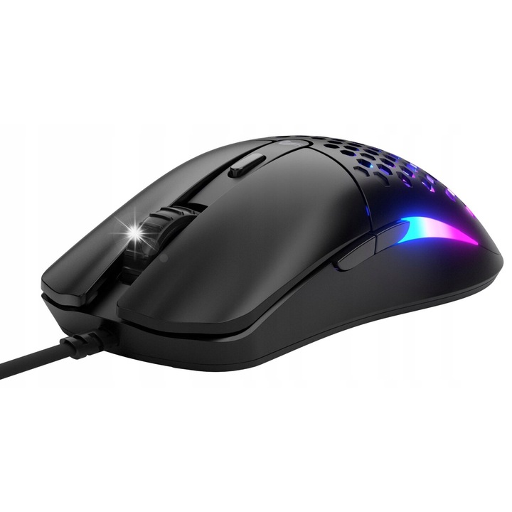 Мишка GLORIOUS O Eternal, 12000 DPI, 6 бутона, черна