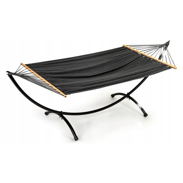 Хамак със стойка, ModernHome, 150 кг, 296x120x103 см, многоцветен