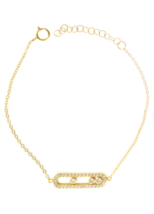 Bratara din Argint 925 cu motiv geometric