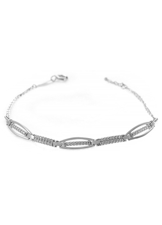 Bratara din aur de 9 carate cu zirconii