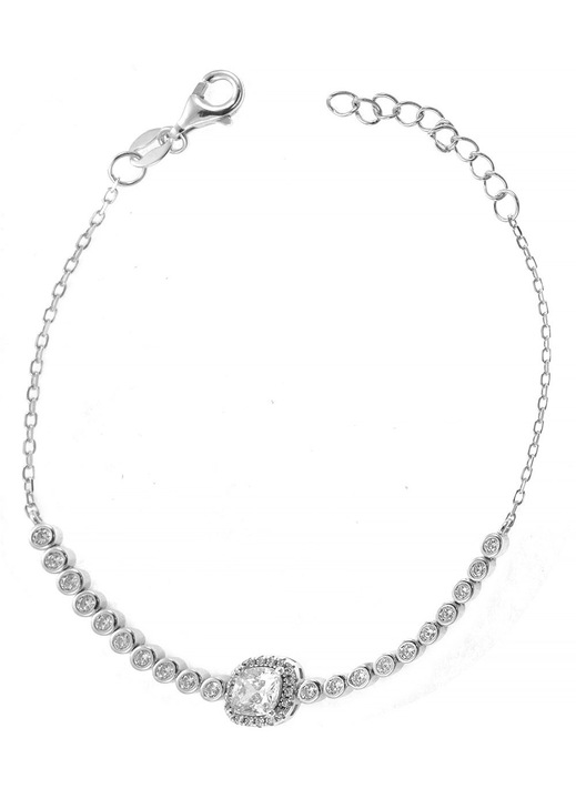 Bratara din argint 925 cu zirconii